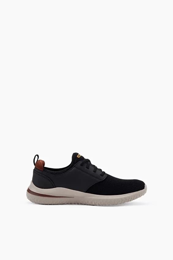 Skechers Erkek Delson 3 0 Ayakkabı Siyah · 210239-BLK (3/9)