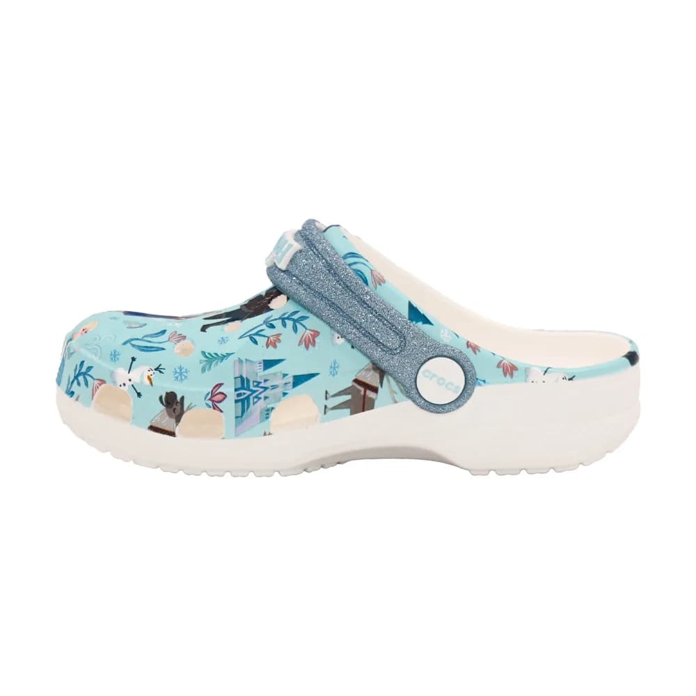 Crocs Frozen Baya Çocuk Terlik Mavi görsel 1