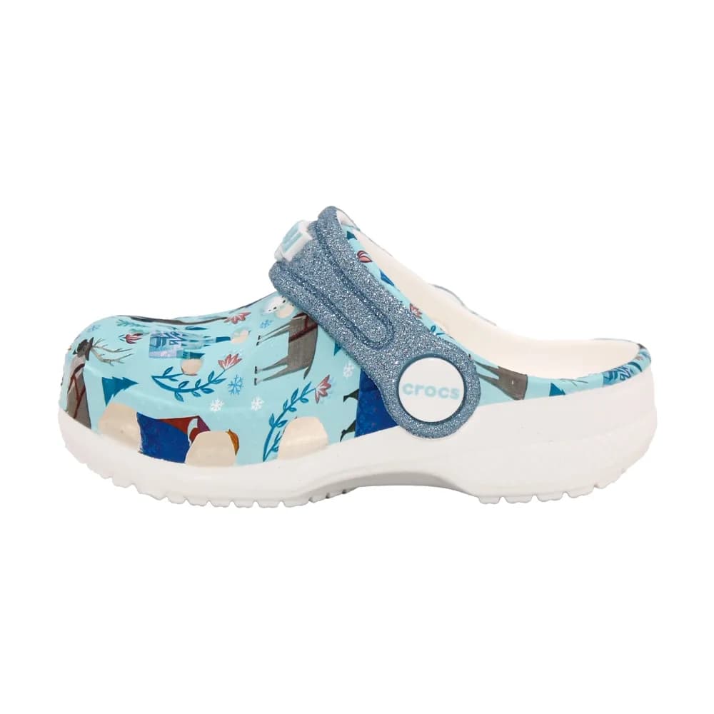 Crocs Frozen Baya Çocuk Terlik Mavi görsel 1