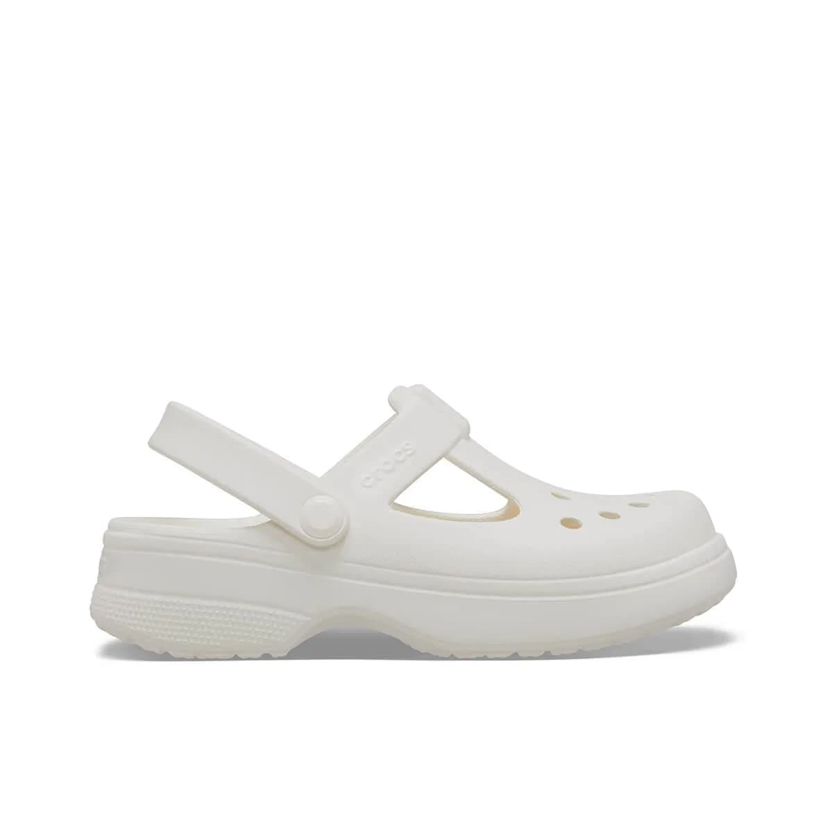 Crocs Classic Mary Jane Clog K Çocuk Terlik - Ekru görsel 1