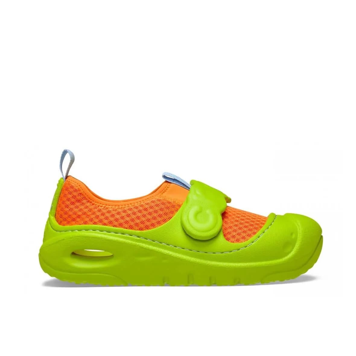 Crocs Swiftwater Splash K Çocuk Terlik - Lime / Turuncu görsel 1
