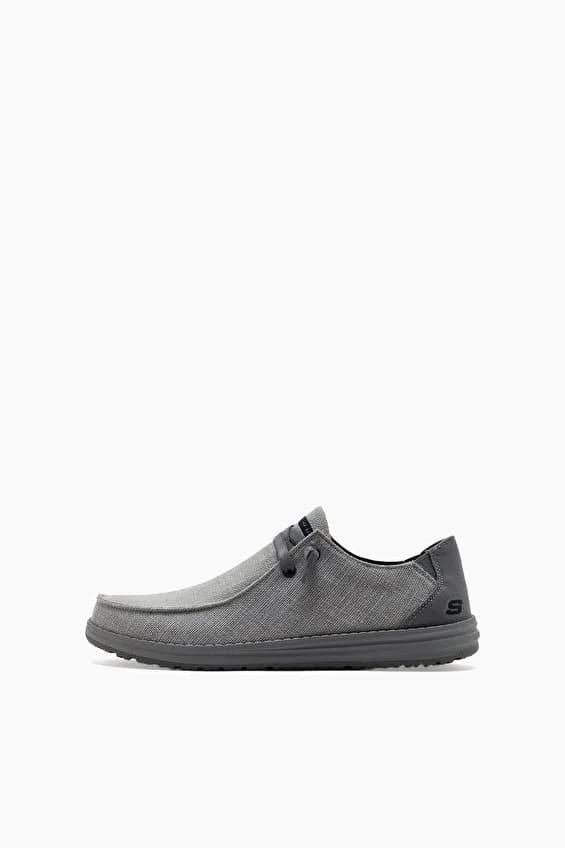 Skechers Erkek Melson Nela Ayakkabı Gri · 210726-GRY (2/10)