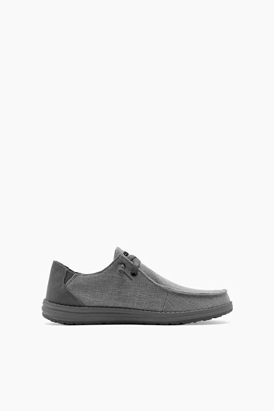 Skechers Erkek Melson Nela Ayakkabı Gri · 210726-GRY (3/10)