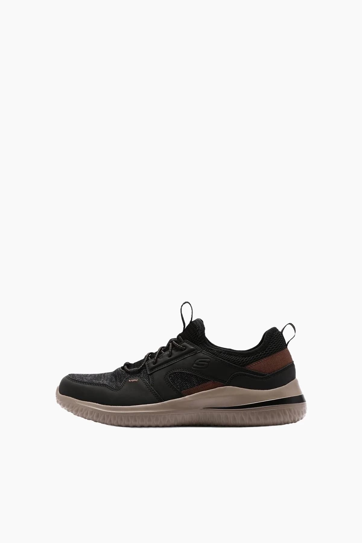 Skechers Erkek Delson Ayakkabı Siyah · 210797-BLK (12/12)