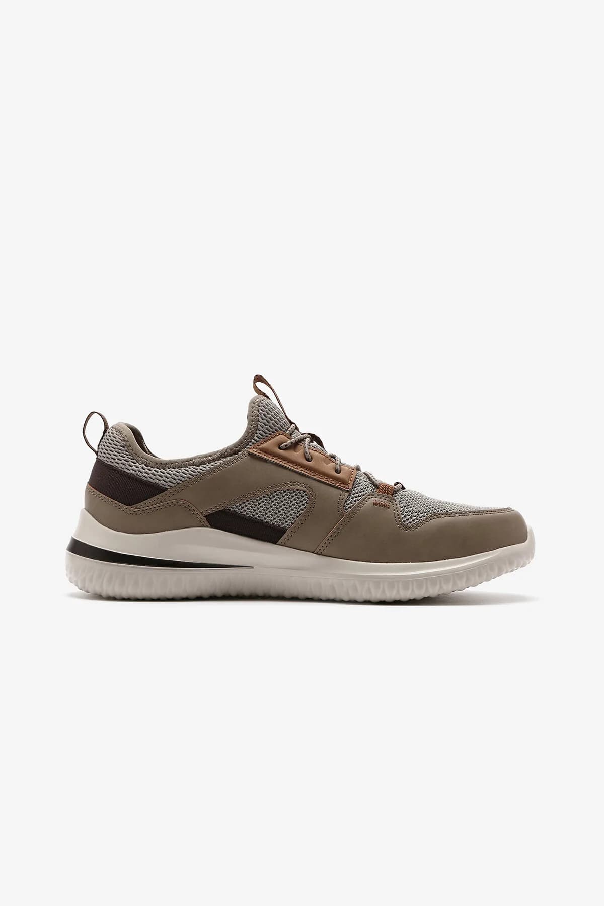 Skechers Erkek Delson Ayakkabı Bej/kahverengi görsel 1
