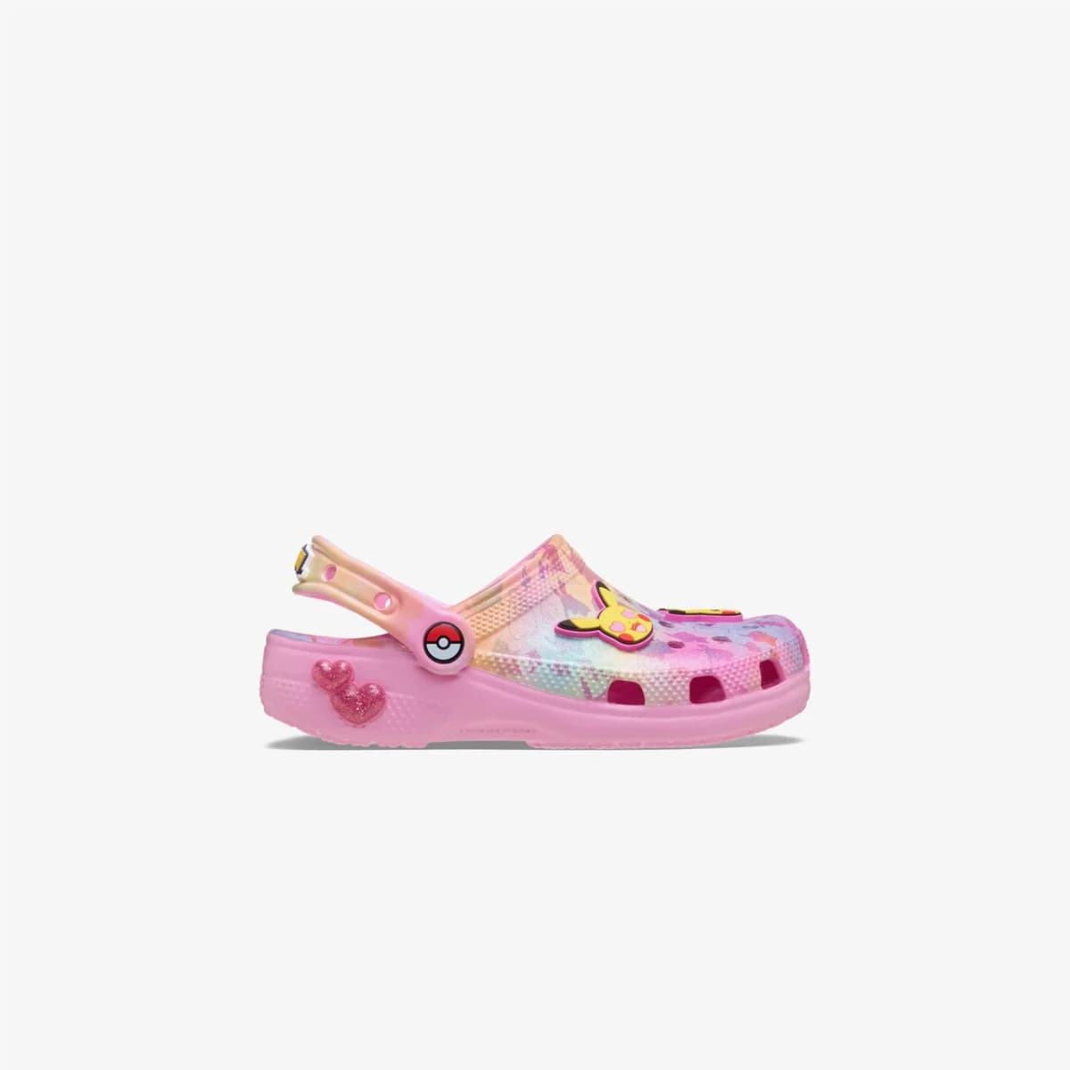 Crocs Pikachu Pink Classic Clog Çocuk Renkli Terlik — Pembe