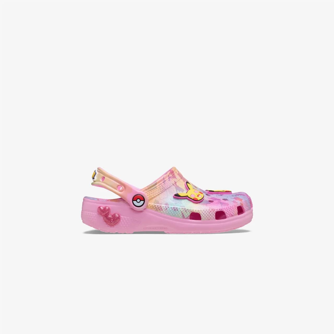 Crocs Pikachu Pink Classic Clog Çocuk Renkli Terlik