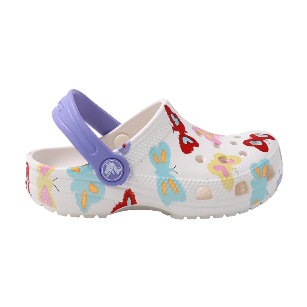 Crocs Classic Butterfly Graphic Clog Çoçuk Terlik Çok Renkli