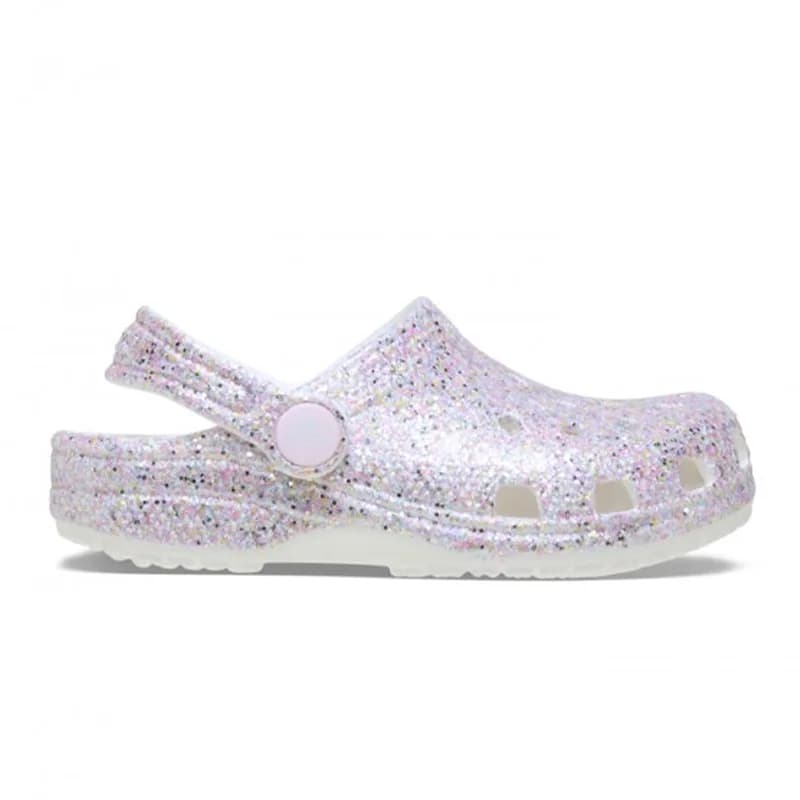 Classic Fantasy Glitter Clog T Çocuk Sandalet görsel 1