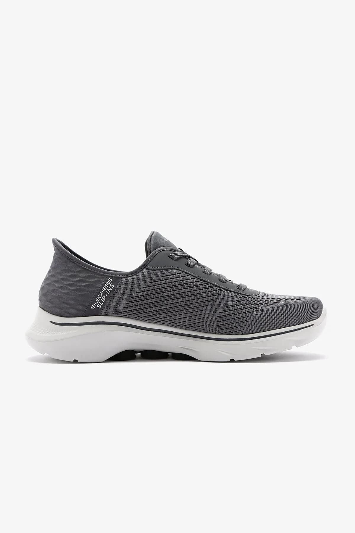 Skechers Erkek Go Walk Slip ins Ayakkabı Gri