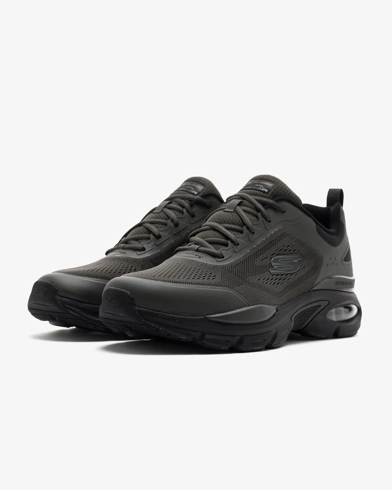 Skechers Erkek Skech Air Ventura Ayakkabı Yeşil — Siyah · 232656-OLBK (9/15)