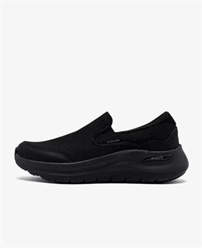 Skechers Arch Fit 2.0 - Vallo Erkek Siyah Spor Ayakkabı · 232706TK-BBK (4/10)
