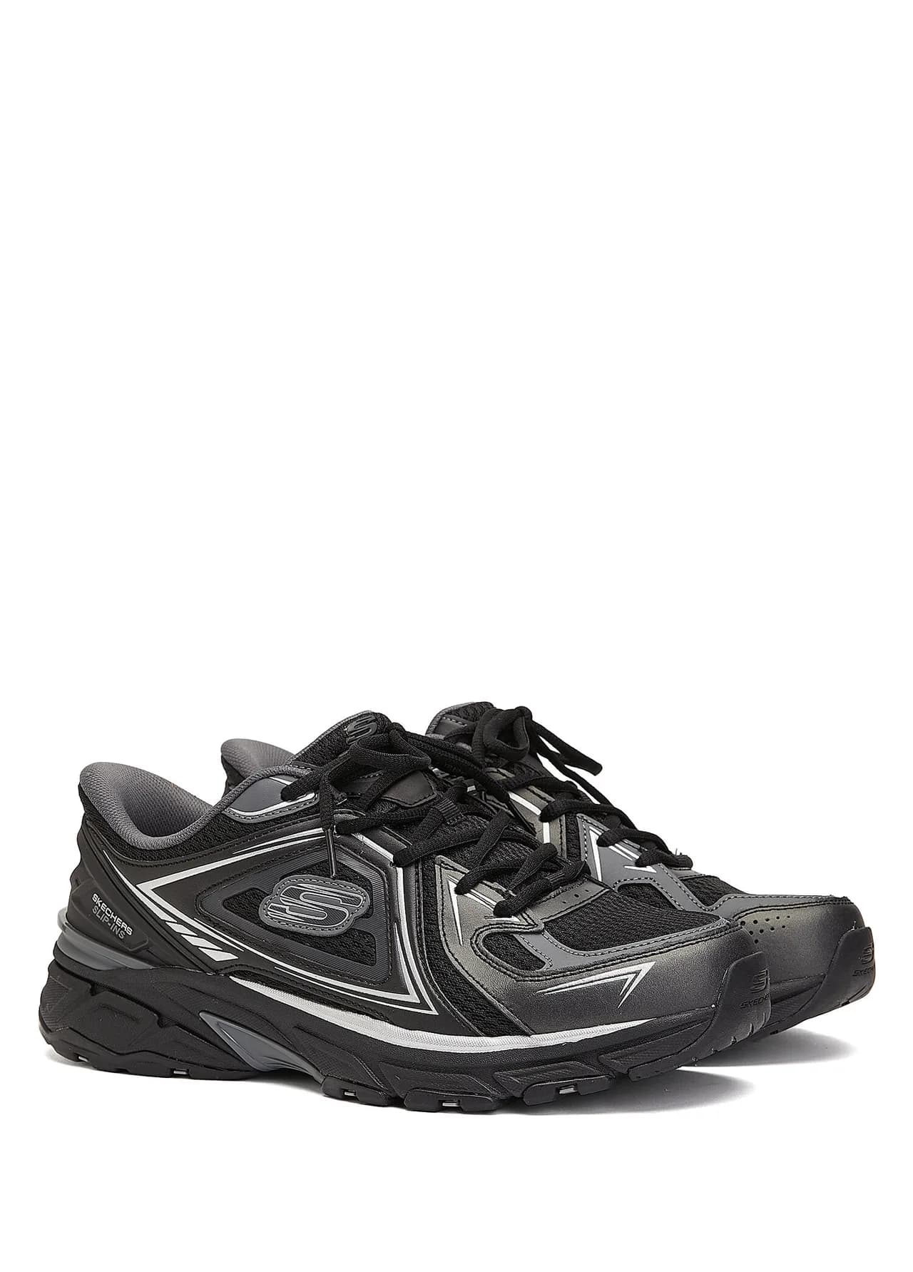 Skechers Stamina Sport Siyah Erkek Sneaker · 233156-BKSL (2/5)
