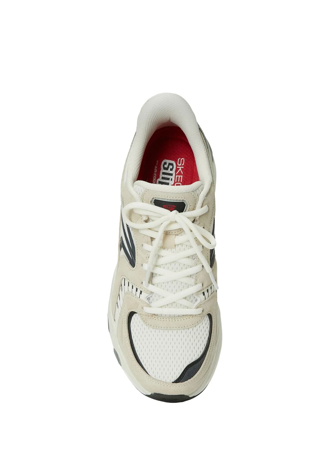 Skechers Skech-Gel Çok Renkli Erkek Deri Sneaker — Bej · 233331-NTBK (4/5)