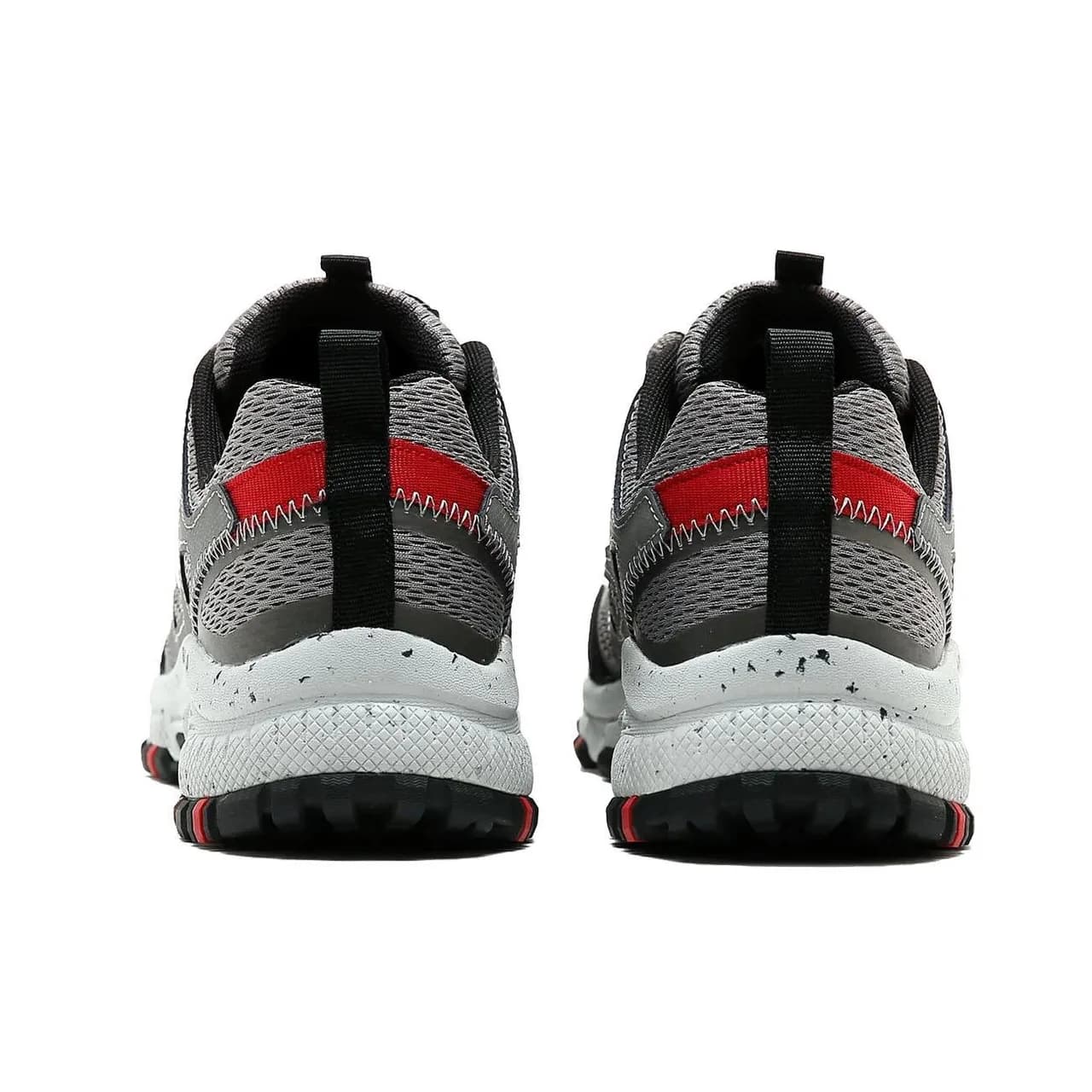 Skechers Gri - Kırmızı Erkek Yürüyüş Ayakkabısı Hillcrest · 237265-CCRD (5/7)