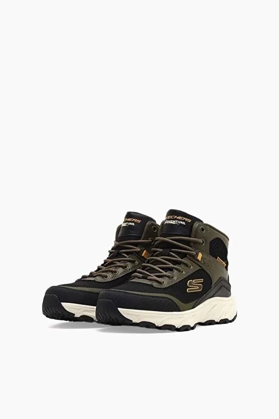 Skechers Kadın Hillcrest 2 0 Bot Yeşil/siyah · 237804-OLBK (4/6)