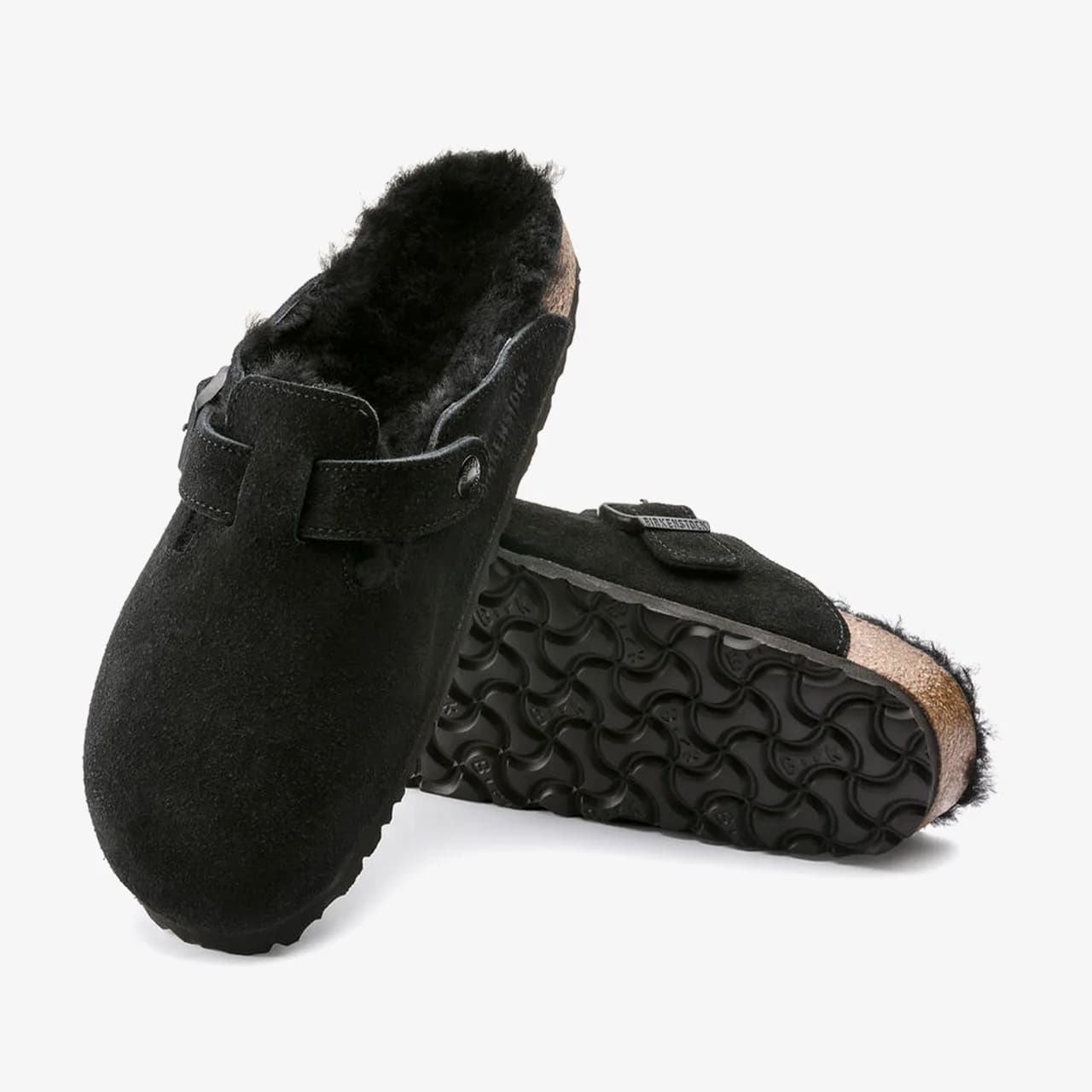 Birkenstock BOSTON VL SHEARLING — Siyah · 259883 (5/5)