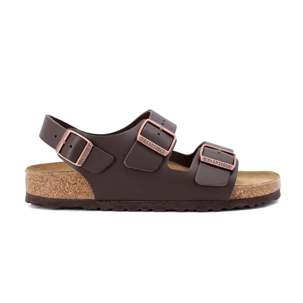 Birkenstock Milano Bs Unisex Terlik Koyu Kahverengi