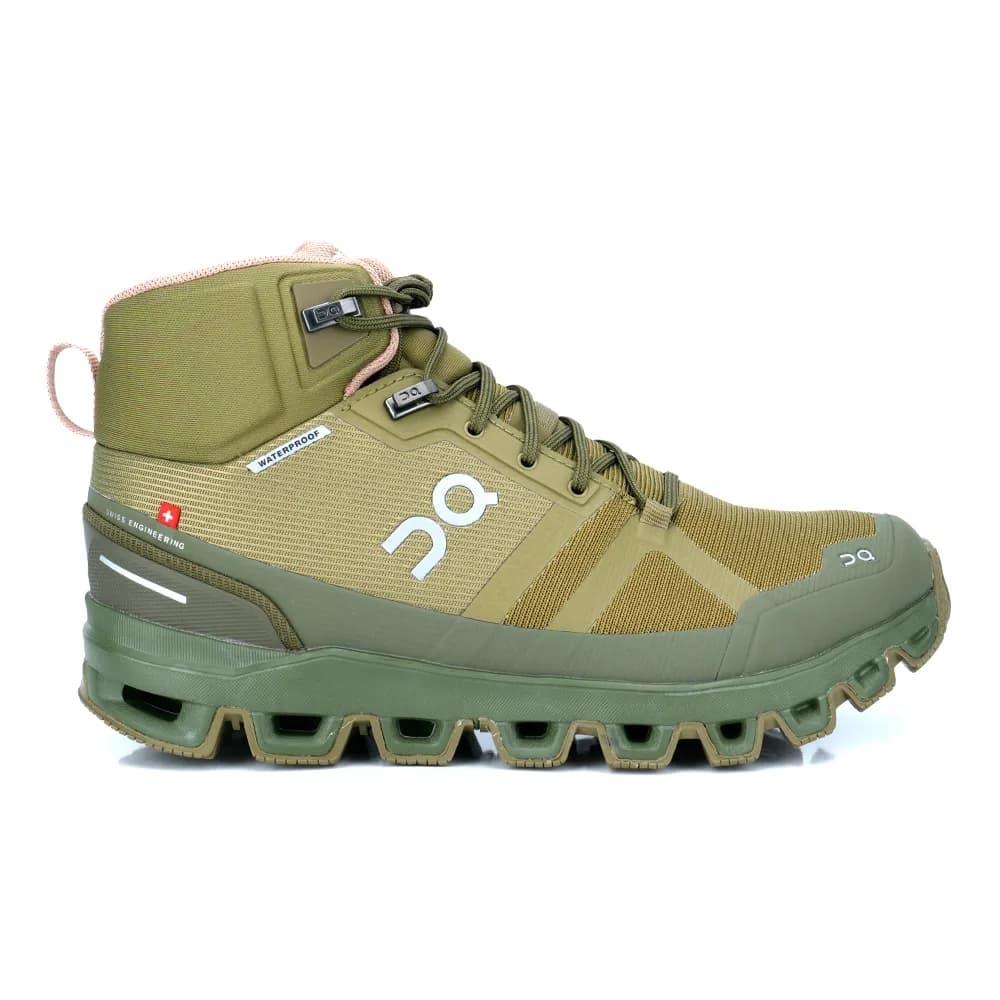 On Cloudrock Waterproof 23-99245 Kadın Spor Ayakkabı Haki