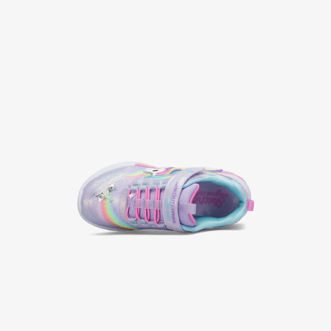Skechers Unicorn Chaser Büyük Kız Çocuk Mor Işıklı Spor Ayakkabı — Çok Renkli · 302298L-LVMT (5/6)