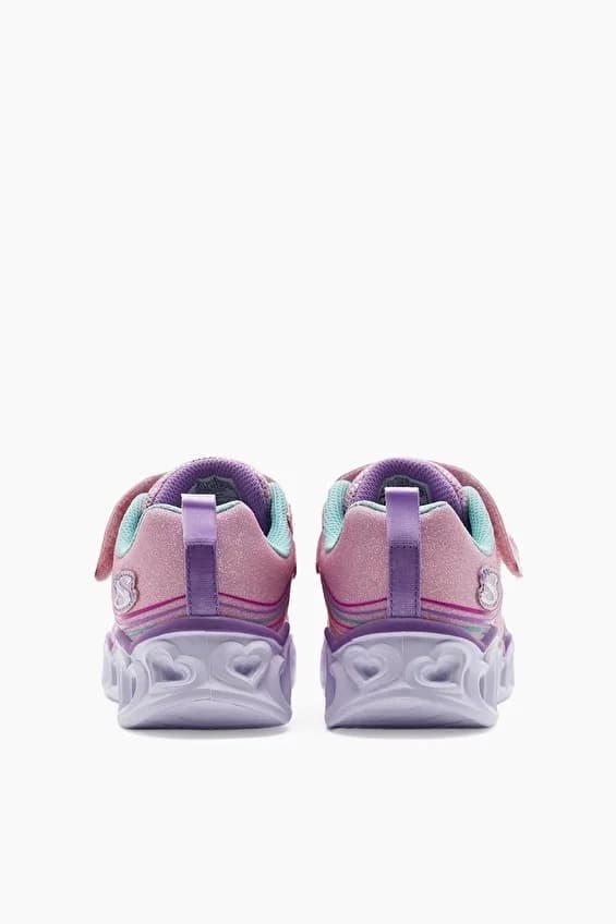 Skechers HEART LİGHTS - RETRO HEARTS Büyük Kız Çocuk Pembe Işıklı Spor Ayakkabı · 302689L-LPMT (6/11)