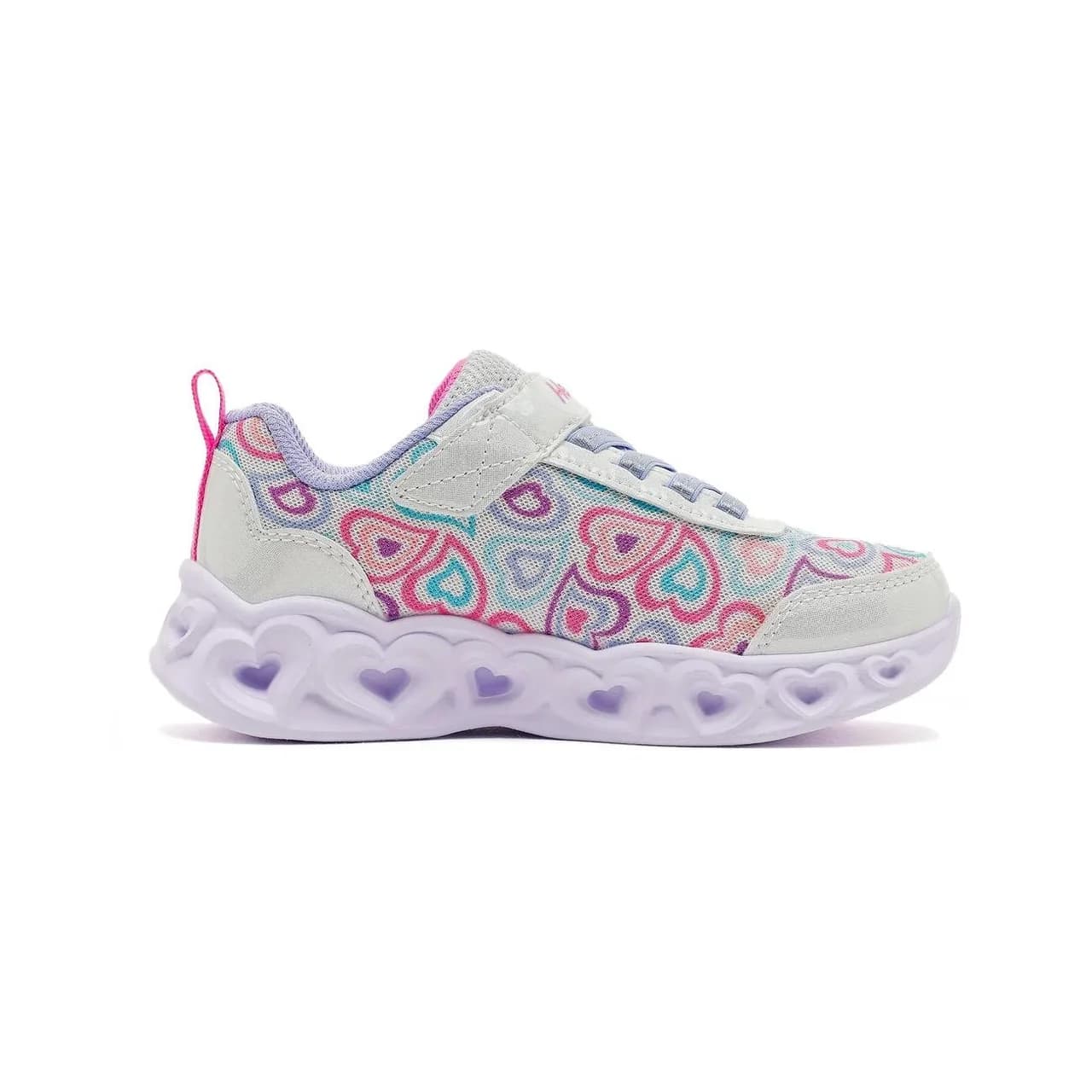 Skechers Heart Lights Spor Ayakkabı Beyaz-Çoklu görsel 1
