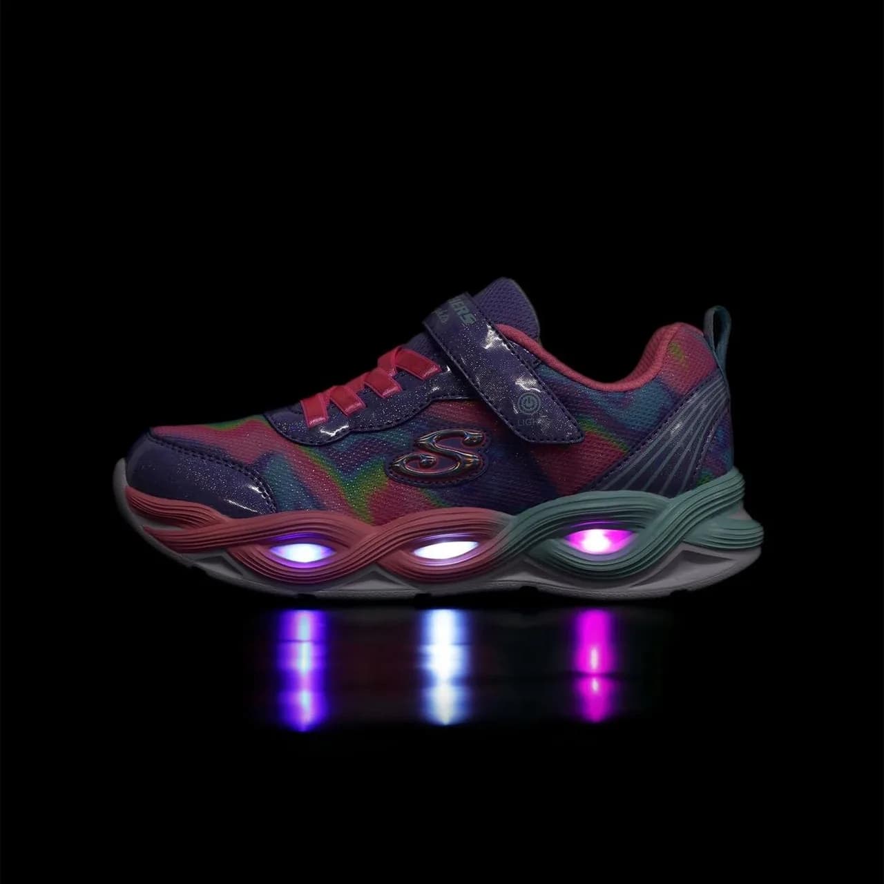 Skechers Twisty Glow - Sorbet Swirl Çocuk Günlük Ayakkabı — Çok Renkli · 303716L-PWMT (12/13)