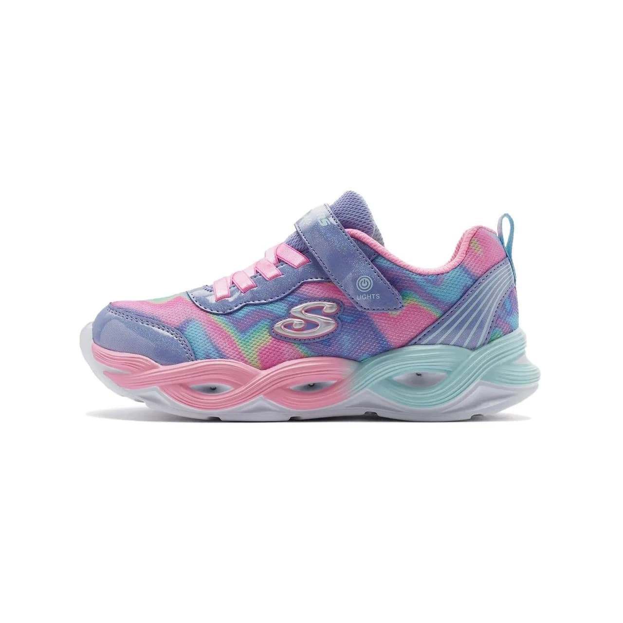 Skechers Twisty Glow - Sorbet Swirl Çocuk Günlük Ayakkabı — Çok Renkli · 303716L-PWMT (13/13)