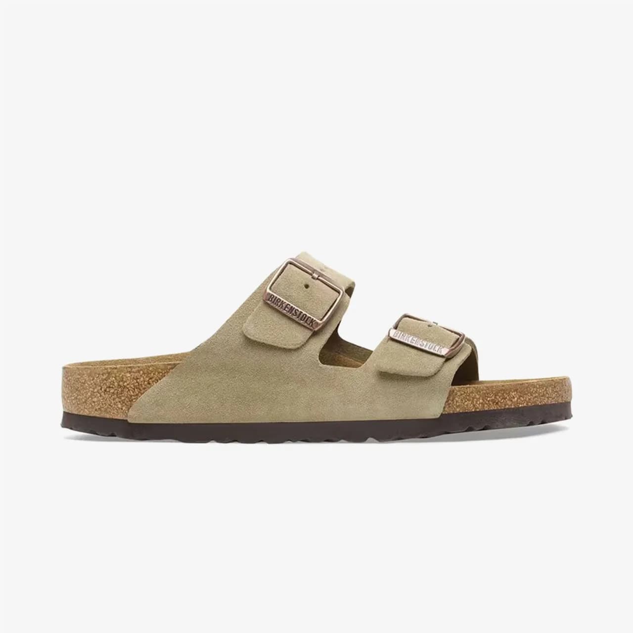 Birkenstock Arizona VL Süet Unisex Kahverengi Terlik görsel 1