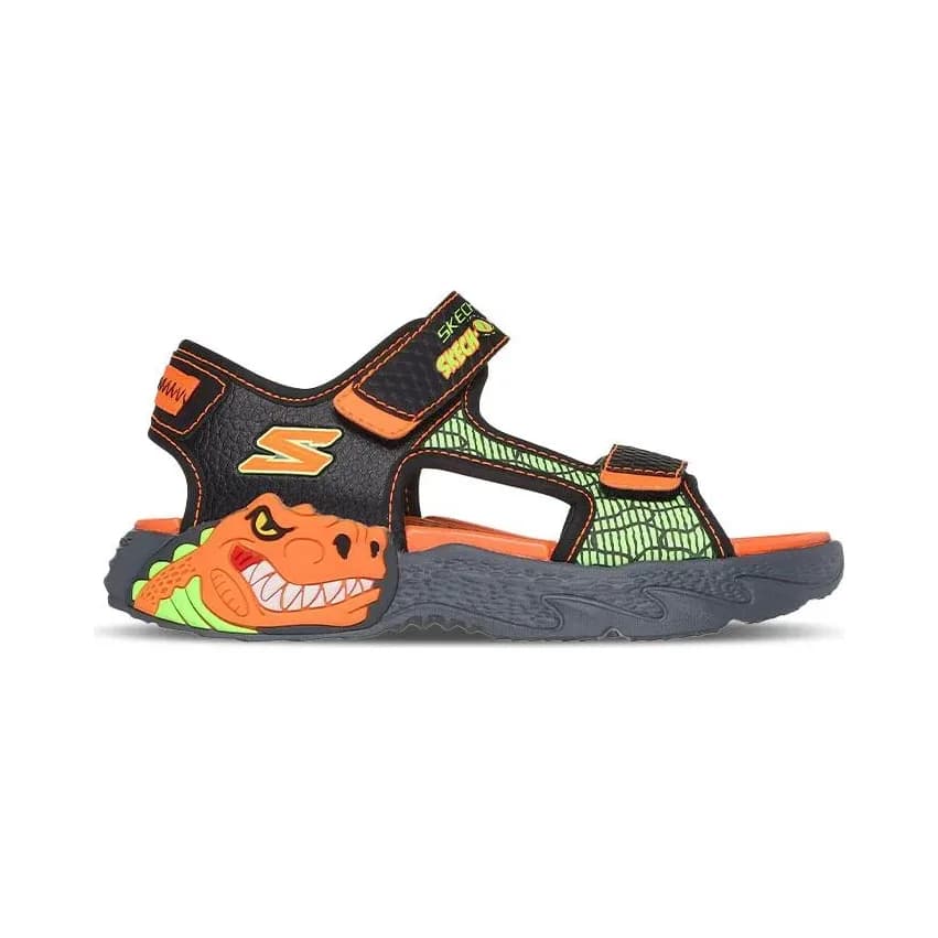 Skechers S-Lights: Creature-Splash Çocuk Sandalet — Çok Renkli