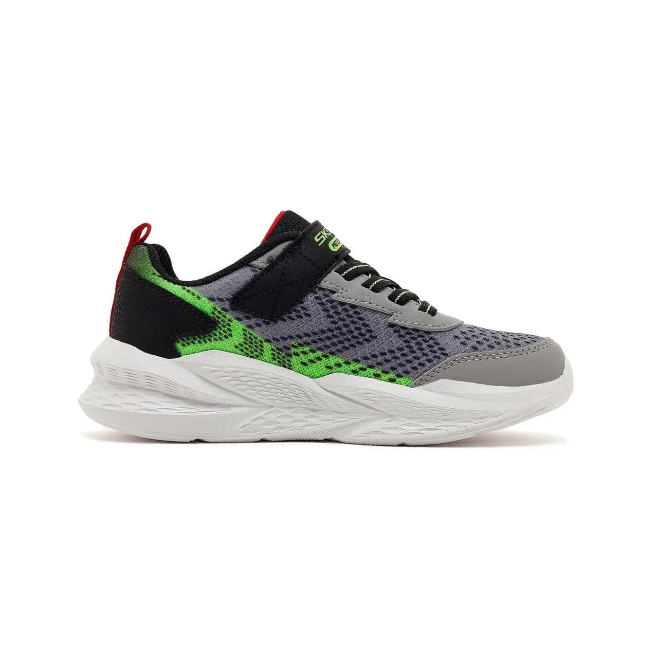 Skechers Meteor-Lights 2.0 Spor Ayakkabı Gri-Siyah