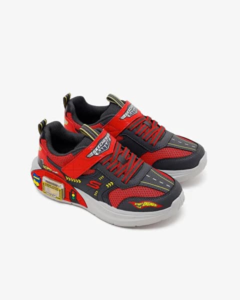 Skechers Garage Büyük Erkek Çocuk Kırmızı Spor Ayakkabı · 402150L-RDCC (4/5)