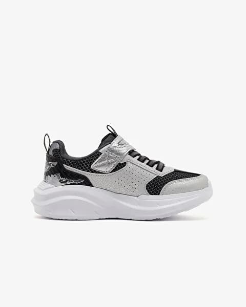 Skechers Garage Büyük Erkek Çocuk Gri Spor Ayakkabı · 402150L-SLBK (5/5)