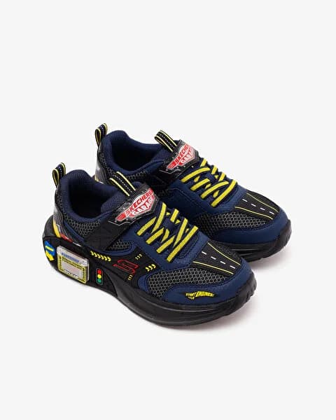 Skechers Garage Büyük Erkek Çocuk Siyah Spor Ayakkabı · 402150L-BKNV (5/5)