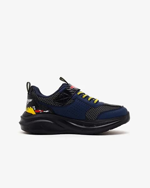 Skechers Garage Büyük Erkek Çocuk Siyah Spor Ayakkabı · 402150L-BKNV (3/5)