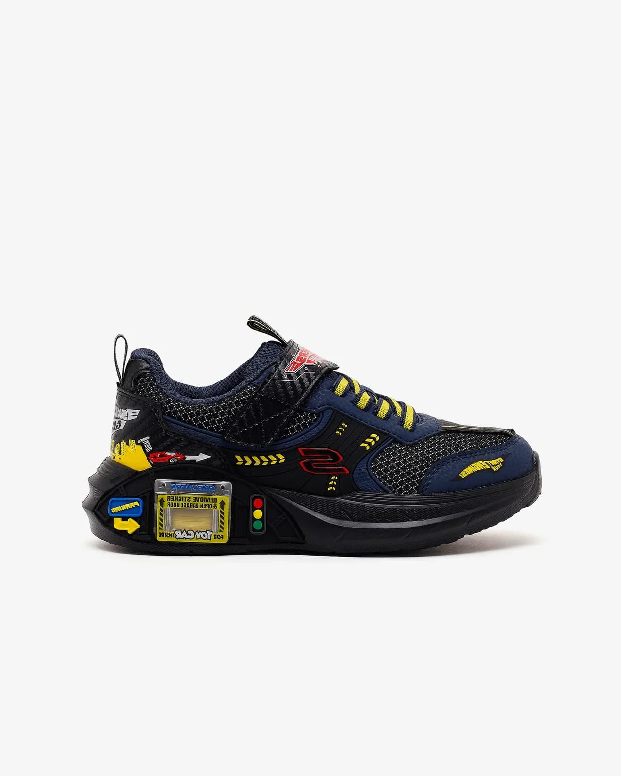 Skechers Garage Büyük Erkek Çocuk Siyah Spor Ayakkabı