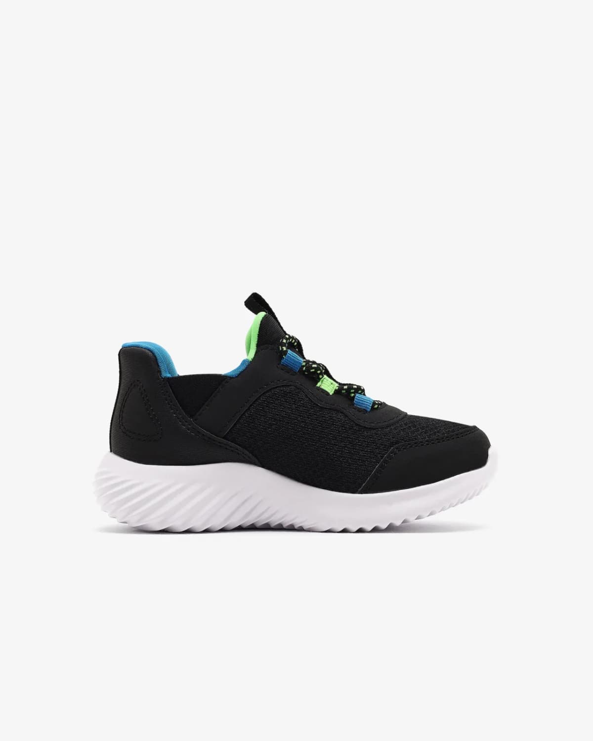 Skechers Bounder - Brisk-burst Küçük Erkek Çocuk Siyah Spor Ayakkabı — Çok Renkli