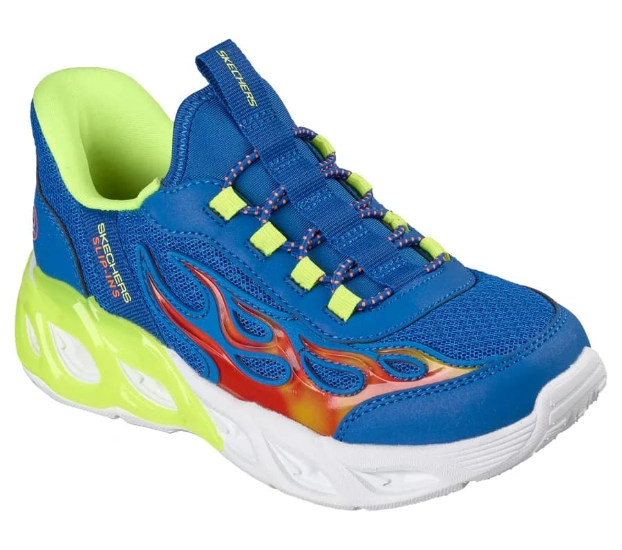 Skechers Thermo-Flash 2.0 Spor Ayakkabı Mavi-Sarı · 403898L-BLYL (9/9)