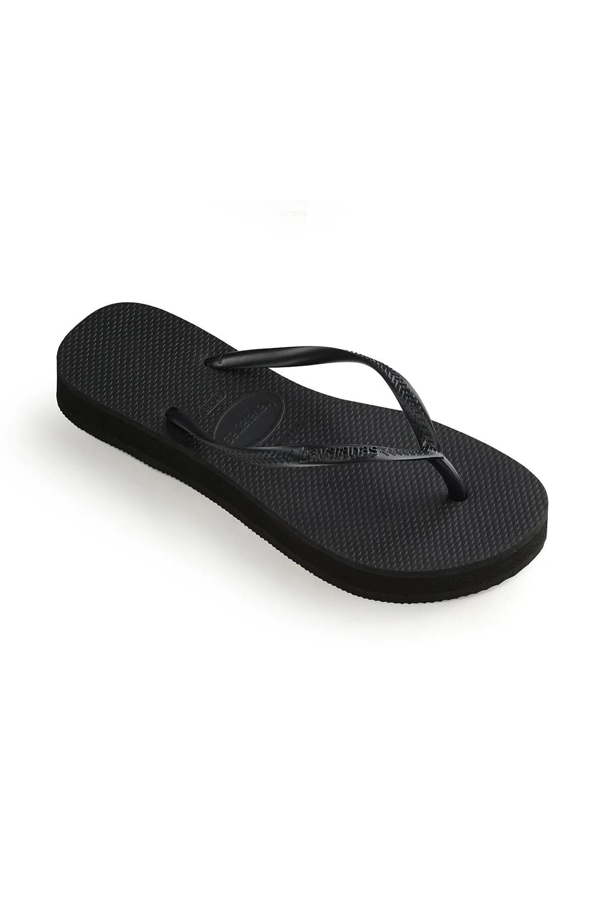 Havaianas Kadın Slim Flatform Terlik Siyah görsel 1