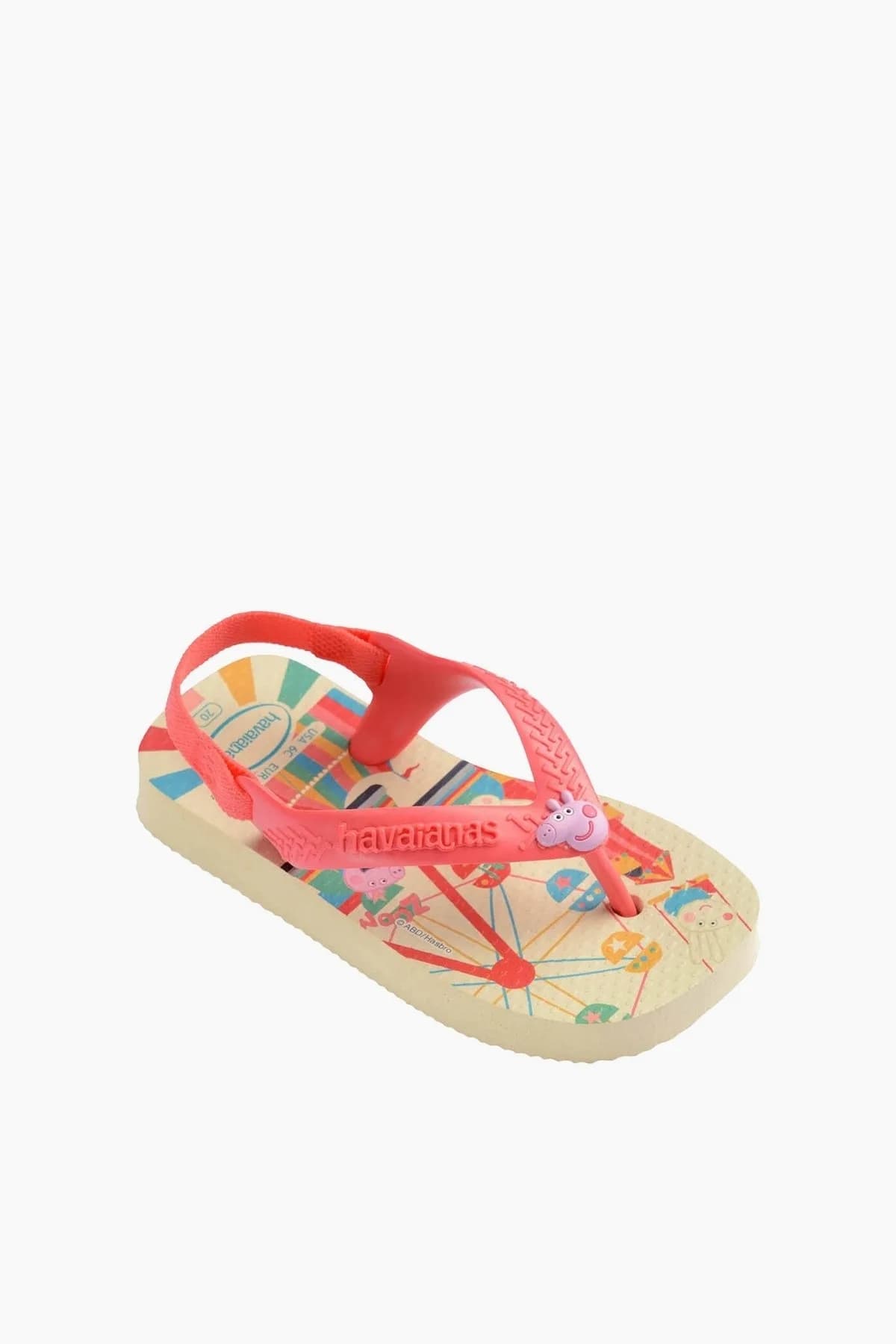 Havaianas Çocuk Çocuk Baby Peppa Pig Terlik Mercan görsel 1