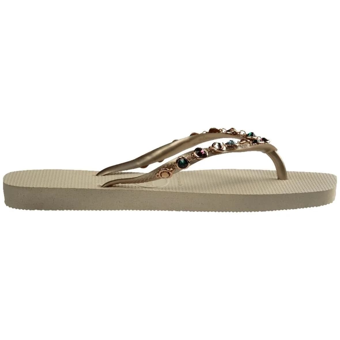 Havaianas Slim Square Luxury Kadın Terlik - Bej