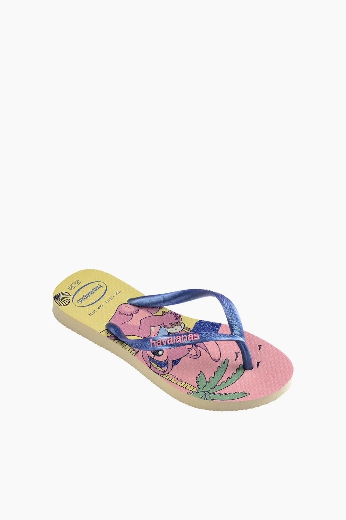 Havaianas Çocuk Çocuk Kids Slim Disney Terlik Krem görsel 1