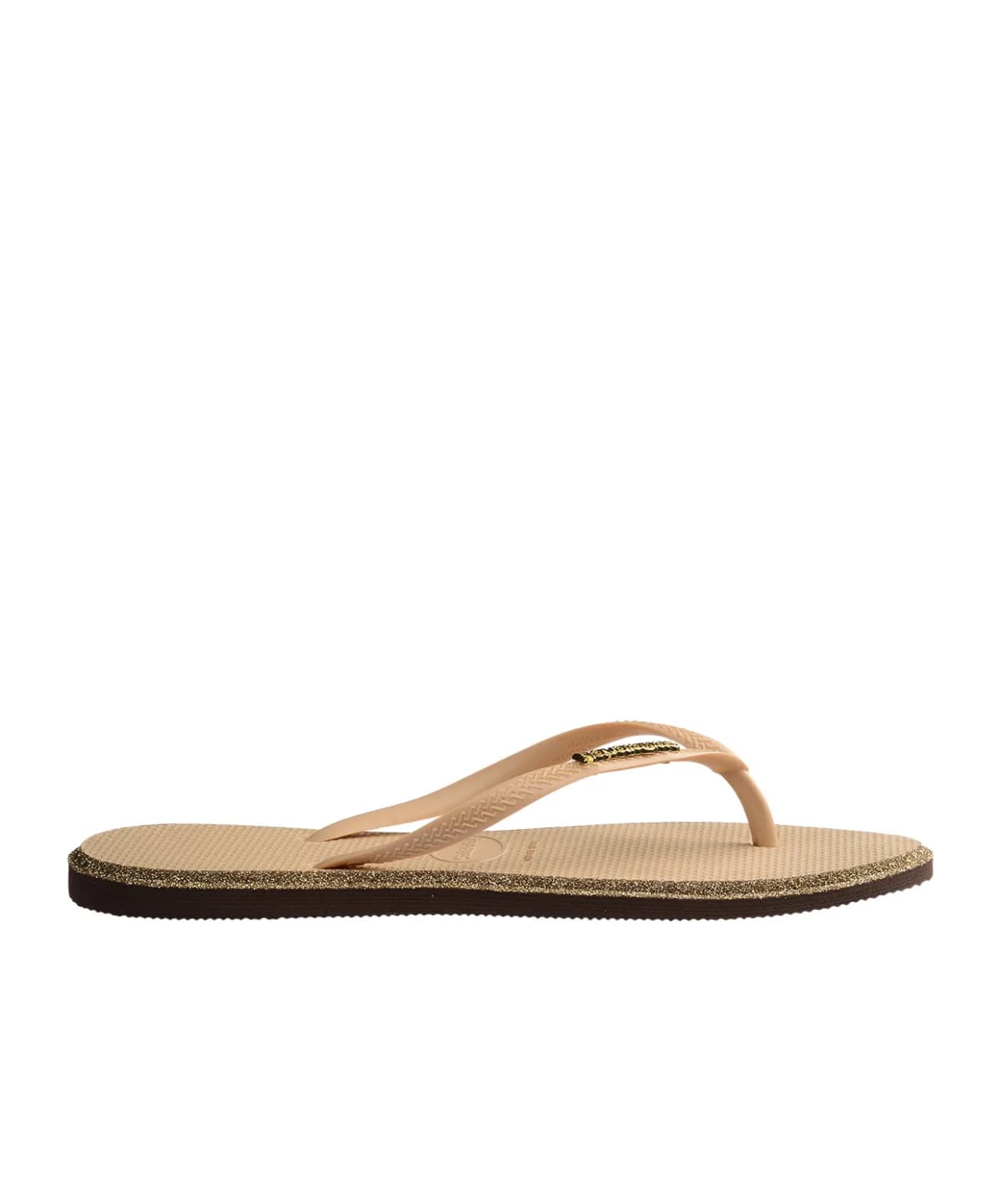 Havaianas Slim Point Glitter — Sarı
