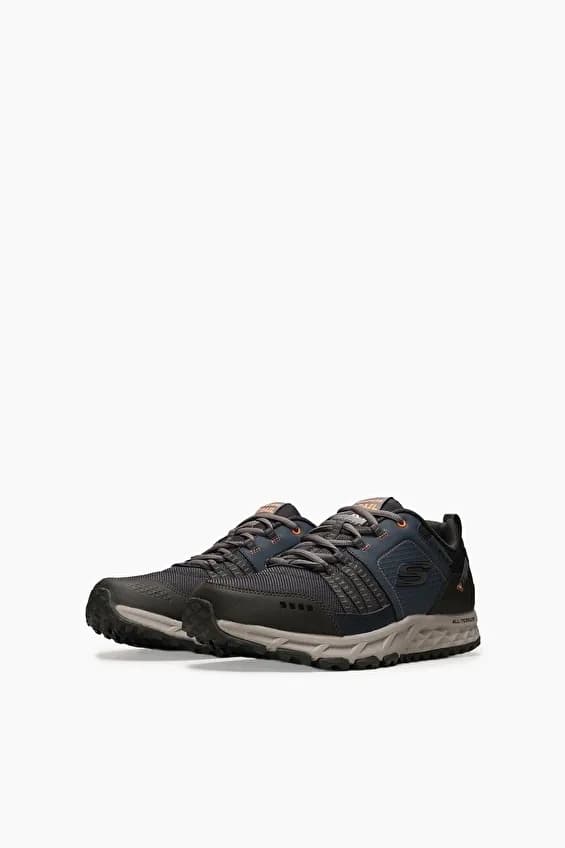 Skechers Water Repellent Erkek Escape Plan Ayakkabı Lacivert — Mavi · 51591-NVOR (4/6)