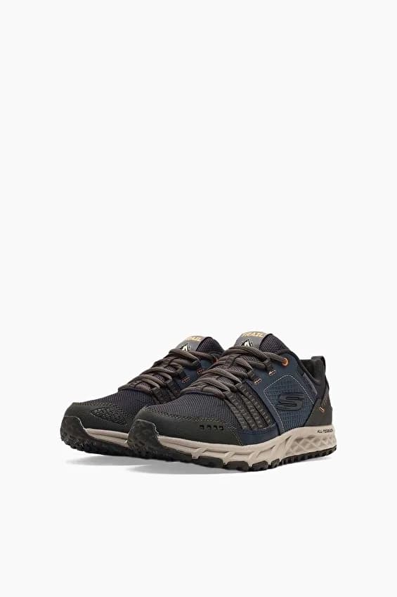 Skechers Erkek Escape Plan Ayakkabı Lacivert/turuncu — Mavi · 51591TK-NVOR (4/6)