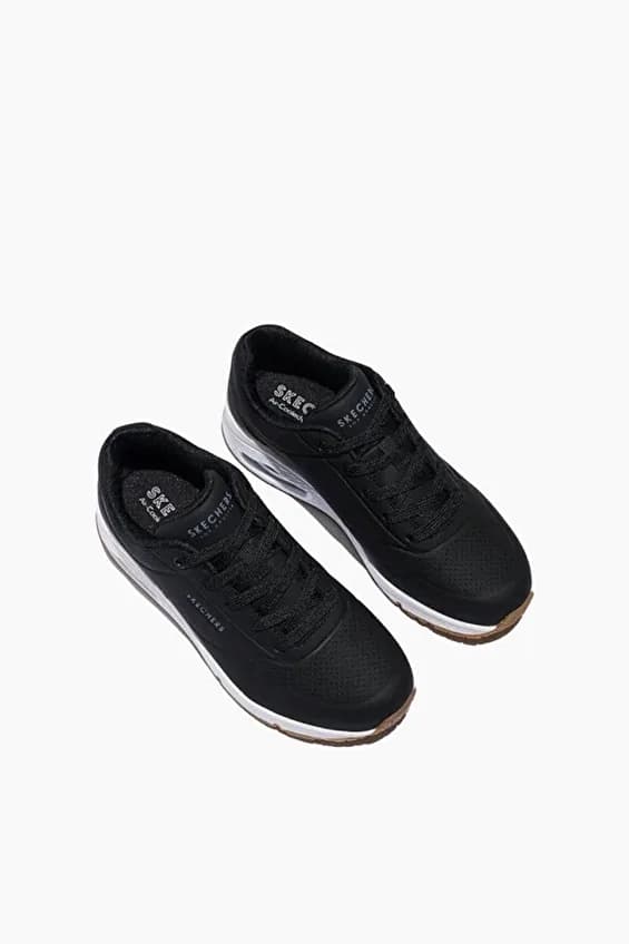 Skechers Kadın Uno Ayakkabı Siyah · 73690-BLK (7/9)