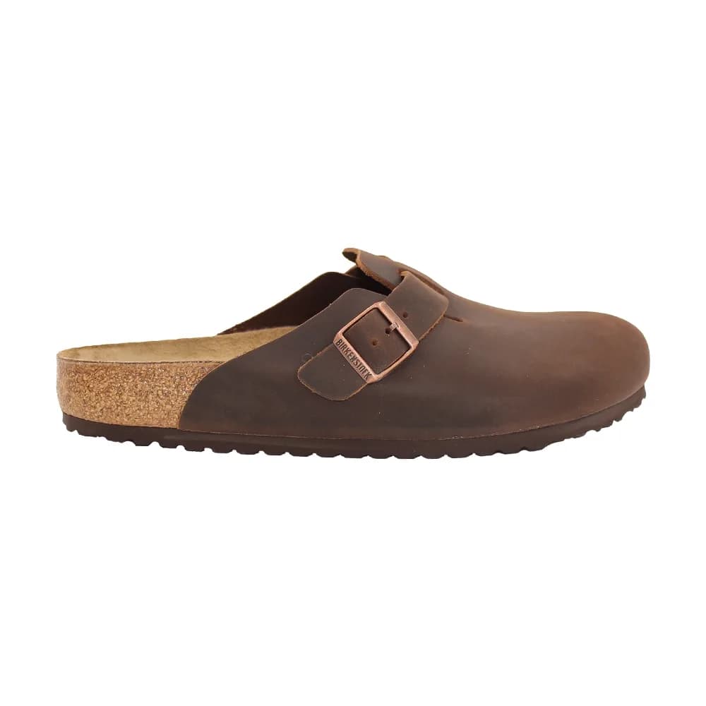 Birkenstock Boston Unisex Terlik Kahverengi