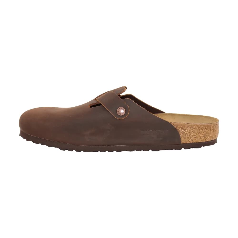 Birkenstock Boston Unisex Terlik Kahverengi görsel 1