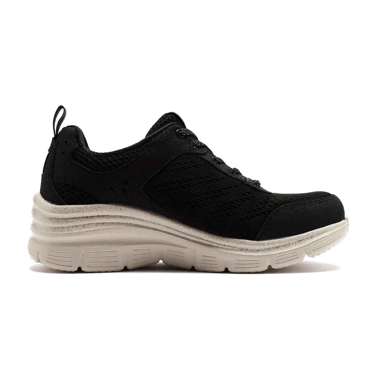 Skechers Fashion Fit Spor Ayakkabı Siyah-Gold görsel 1