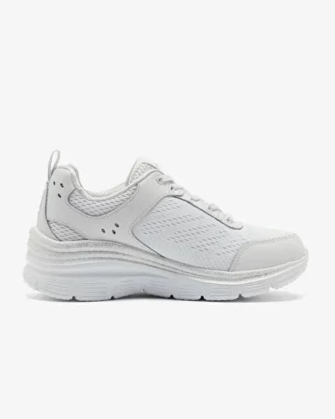 Skechers Fashion Fit Spor Ayakkabı Beyaz-Gümüş · 896294TK-WSL (13/15)